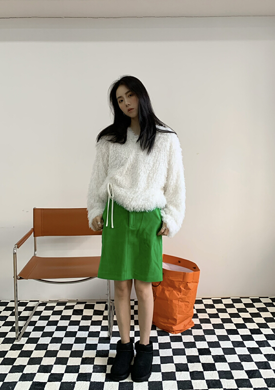 goods in stock! [onivinage oni] simple and versatile fashion skirt oz218d4316# zxl