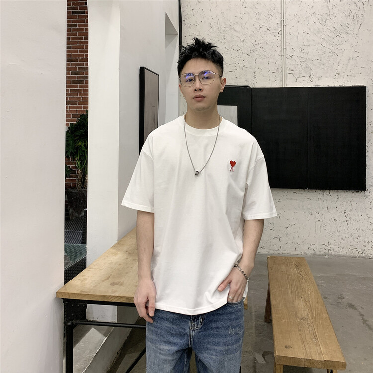 New in early summer! [Binli] round neck loose and versatile short sleeve T-shirt (excluding necklace) j305# ZZL