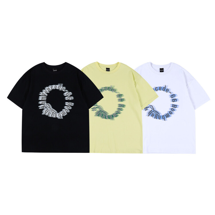[venue] hip hop fashion letter short sleeve T-shirt zd515# CSX