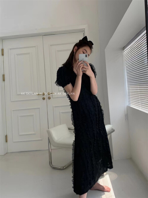 goods in stock! New in early summer! [Han C family] lady lace slim dress 8630# PCZ