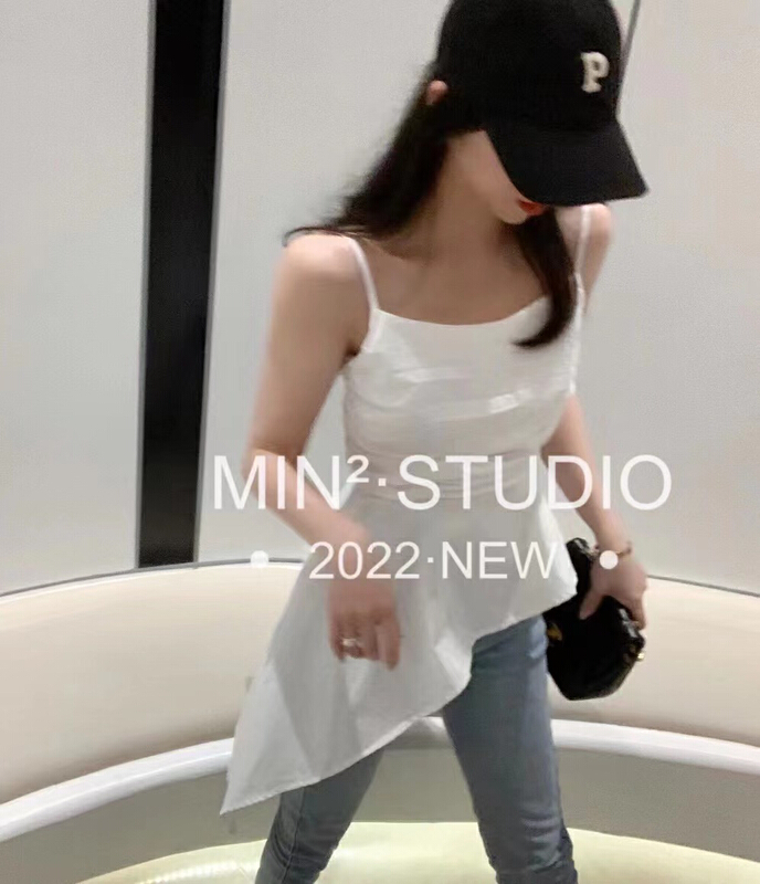 New in early summer! [top] slim and versatile design vest / sling ss62# ZSY
