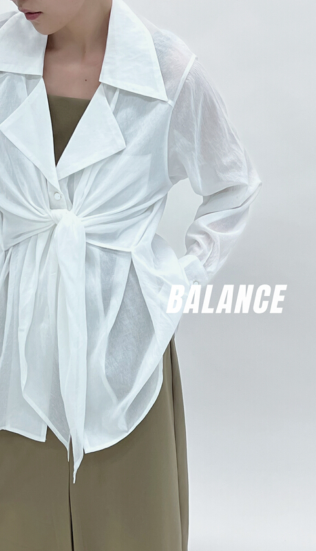 New in early summer! [balance] design two thin shirts bl6050# XYJ