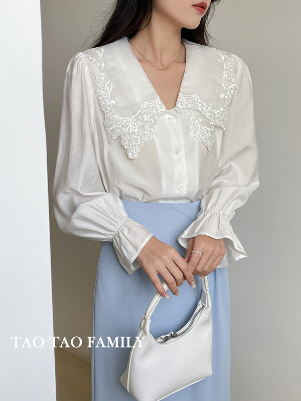 New year in early spring! [Taotao family] special Chiffon Polo 7073# lwy