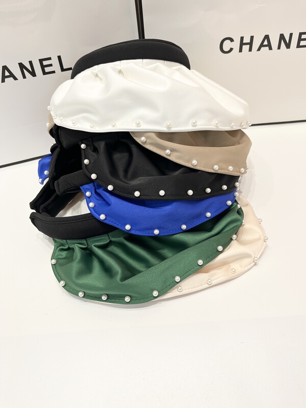 [Wang] temperament versatile pearl edge empty top hat 10010# zxl