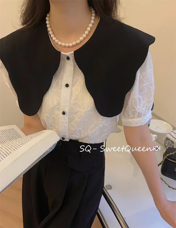 [sq] fashion color matching versatile shirt ys1-3355# zxx