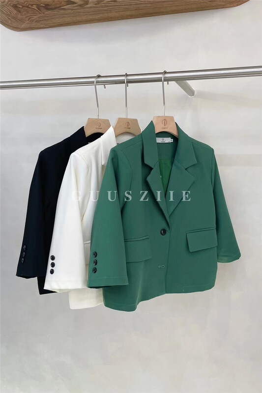 New year in early spring! [Gu Shi] temperament commuter style seven sleeve suit 31015# hjy