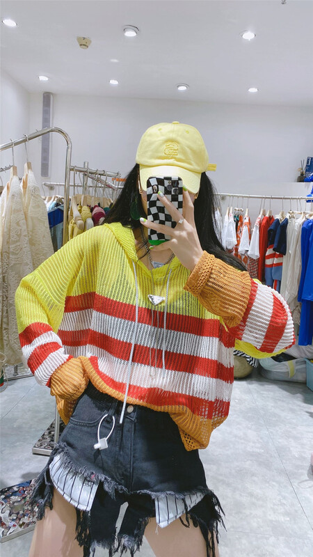 [Dani] The Striped Hoodie designed by the minority 3239# zyh