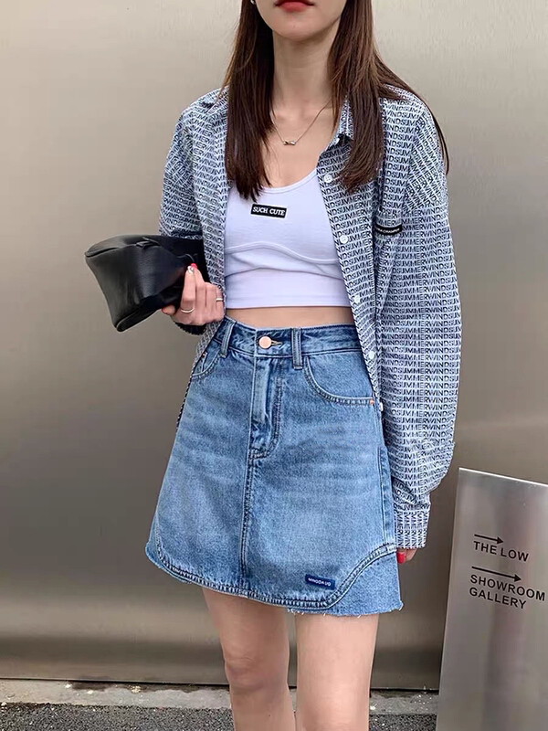 New in early summer! [M +] fashion trend versatile skirt jft187# CLS