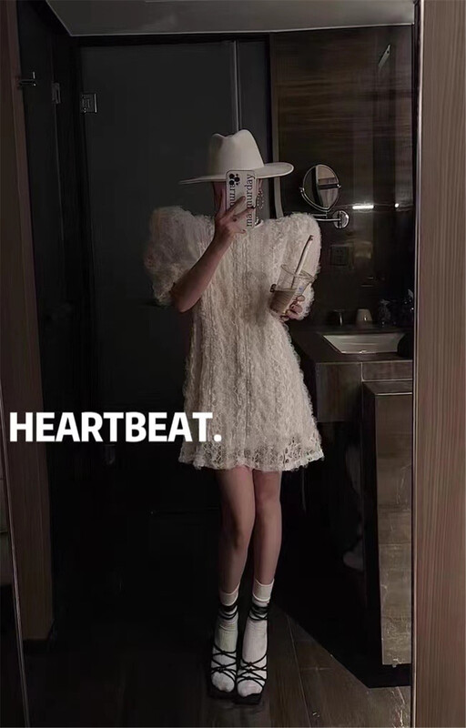 [hearteat] Korean fashion versatile dress 4070# L