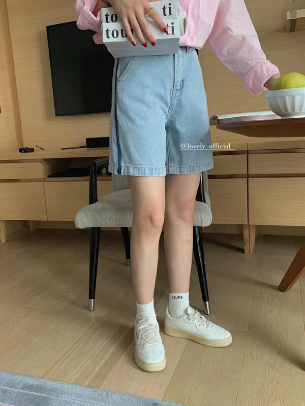 New in early summer! [love] Korean high waist SLIM STRAIGHT JEANS 2089# HBx