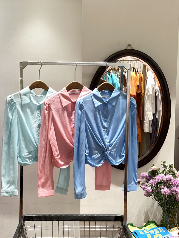 [trust me] simple and versatile fashion shirt 67930-1# ozq