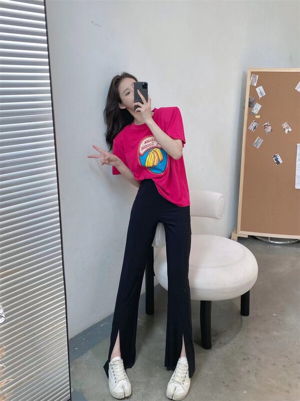 [modern 197] popular recommendation! Slim, loose and comfortable casual pants 1100-1# zyh