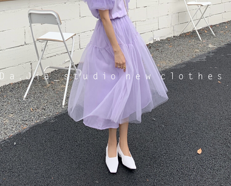 New in early summer! [Dajia] Korean sweet versatile skirt 22275# CLS
