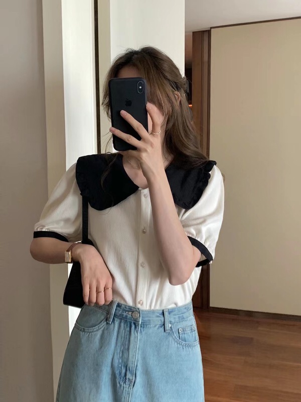 New in early summer! [T.G] Korean slim and versatile shirt 17308# cqw