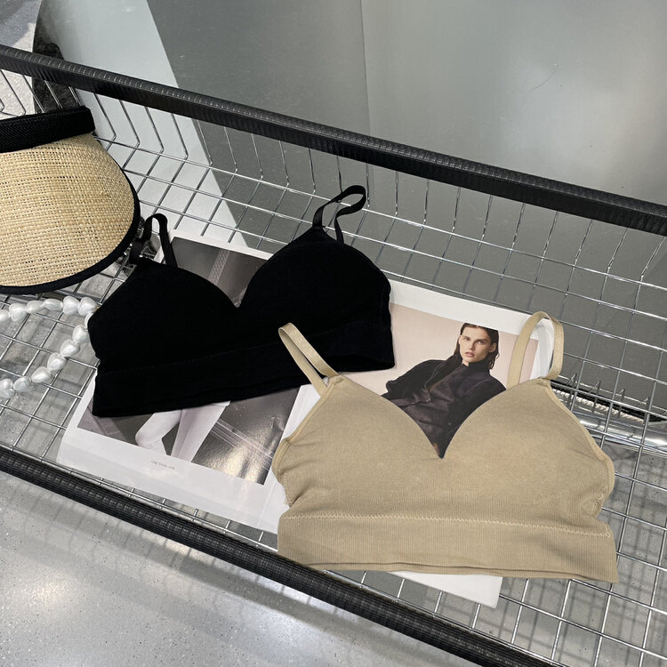 [bobo1972] simple and versatile fixed cup beautiful back underwear 8030# ozq