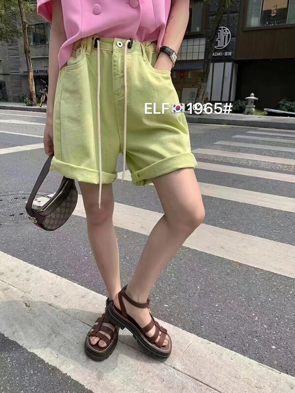 [x2 square] high waist comfortable Korean casual shorts 1965# ll