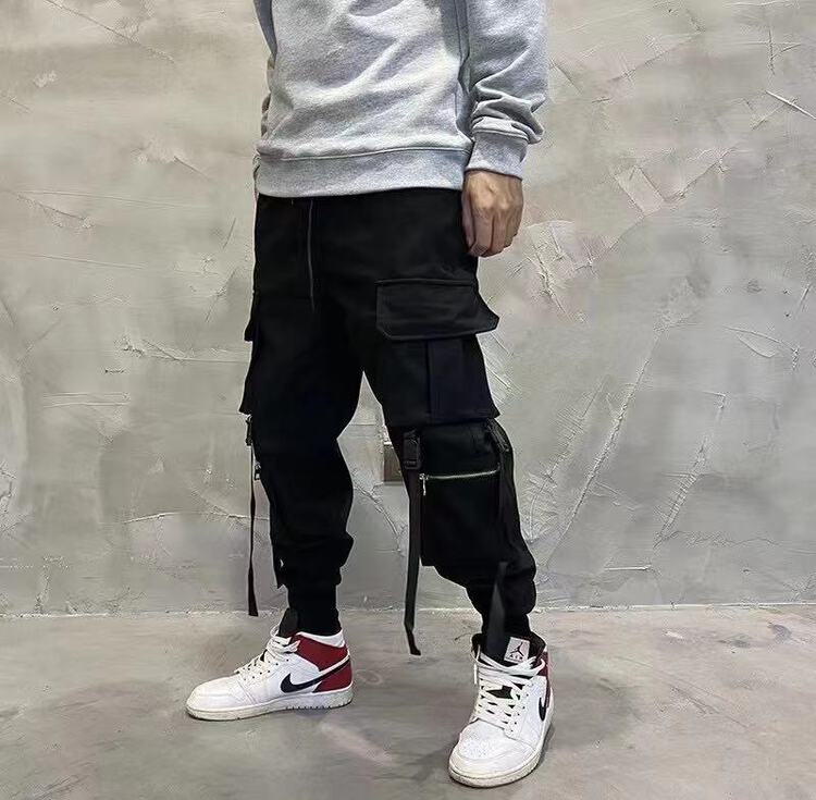 New year in early spring! [Banna harbor] fashion closure design tooling casual pants 31476# cqw