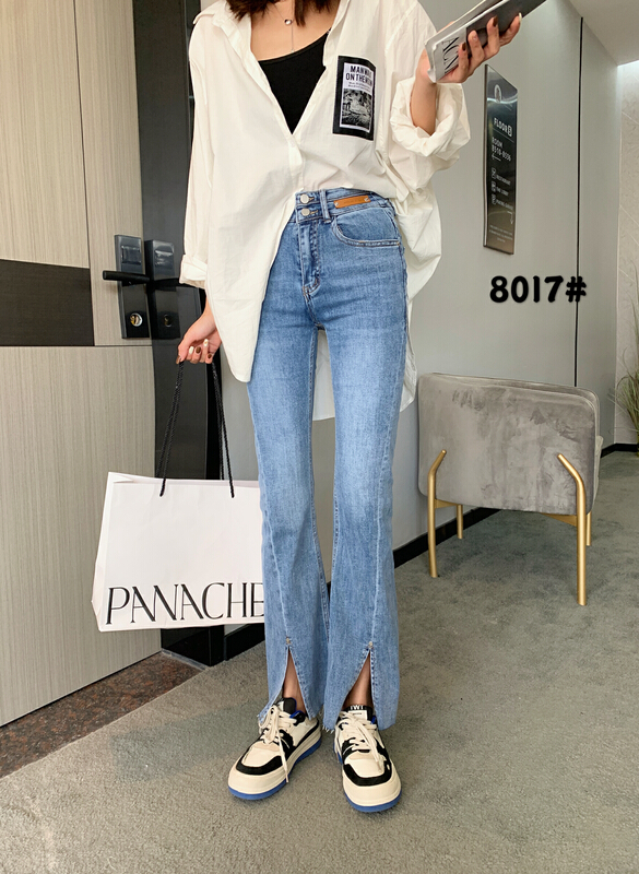 New year in early spring! [Mina] Korean style slim jeans 8017-1# LSW