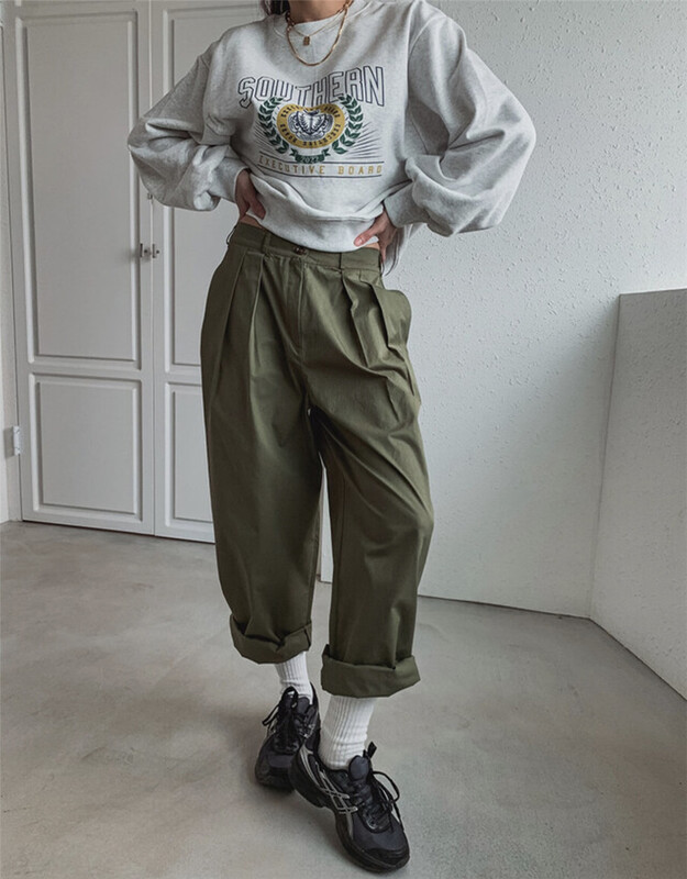 New in early summer! [June 6th] simple and versatile slacks ys1-2282# WPL