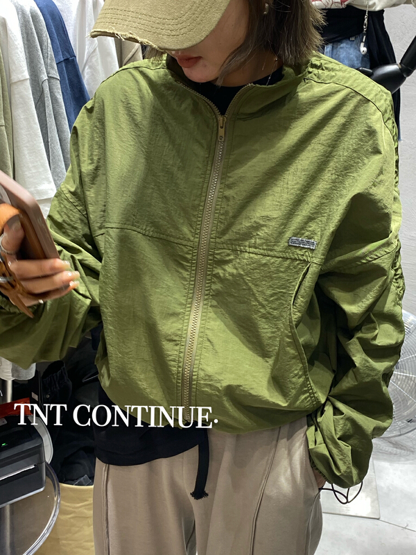 【TNT CONTINUE】韓版拉鏈百搭防曬衫  251#  XYY