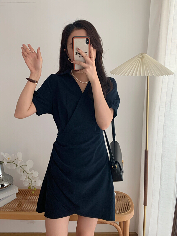 goods in stock! [victory. 2] Korean irregular hem dress b126# WPL