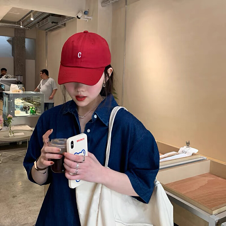 [aesthetic hat industry] simple letter embroidery casual hat 3040# LSL