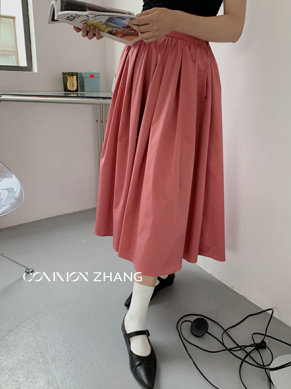 [CZ Zhang] Korean loose, slim and versatile skirt 62498# XYJ
