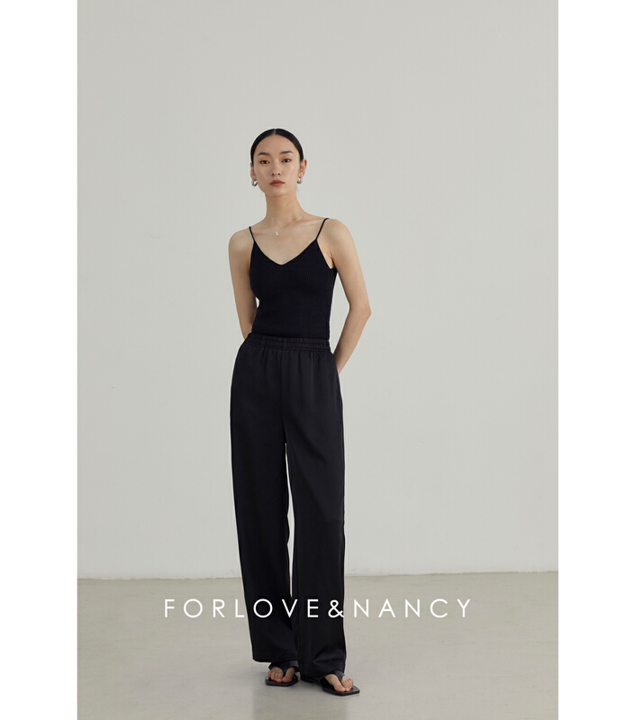 Original price 88.99! New year in early spring! [FN] Korean fashion simple casual pants fa2ks4032n# cqw