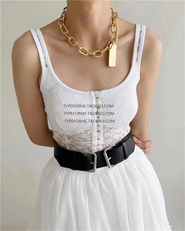 New year in early spring! [yixuanru] Korean sleeveless LACE VEST 9203# ozq