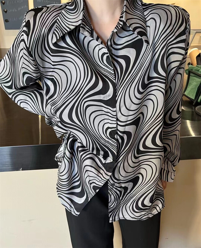 New year in early spring! [keep] trendy design shirt a2138# LSW