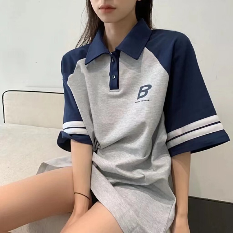 [Duomi] block letter versatile dress 776# zxl