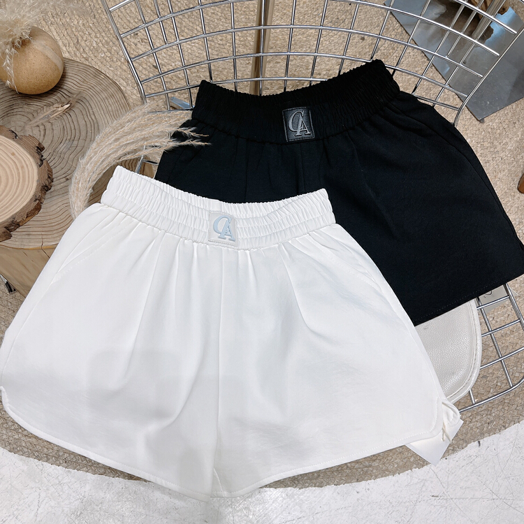 New year in early spring! [S.J] Elastic Waist Wide Leg exotic casual shorts 2222# LSW