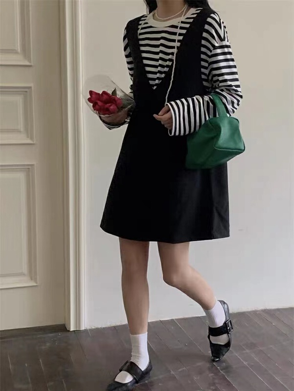 [Duomi] casual T-shirt + vest dress 6776# zxl