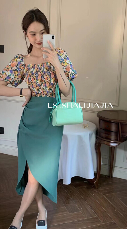 [LS] fashionable and slim pleated skirt 51012# WPL