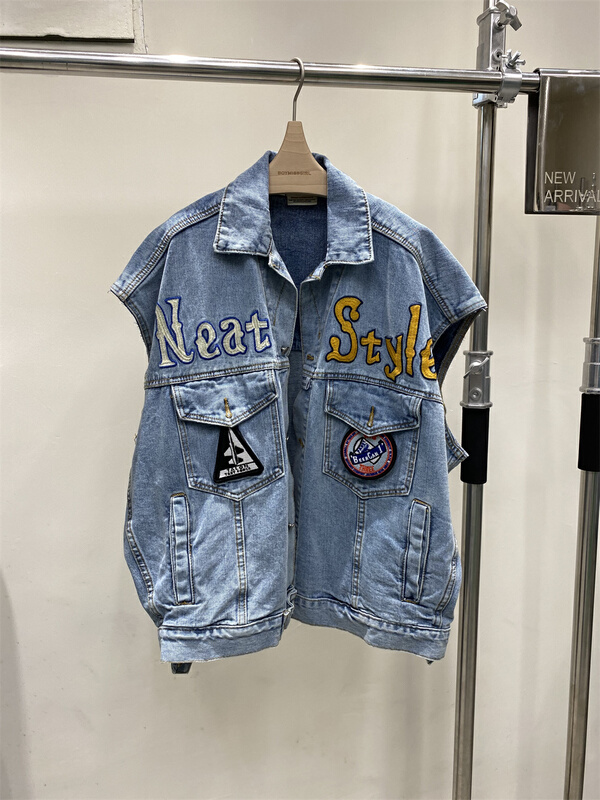 New in early summer! [boy Miss girl] sleeveless washable breasted vest 006-1# ozq