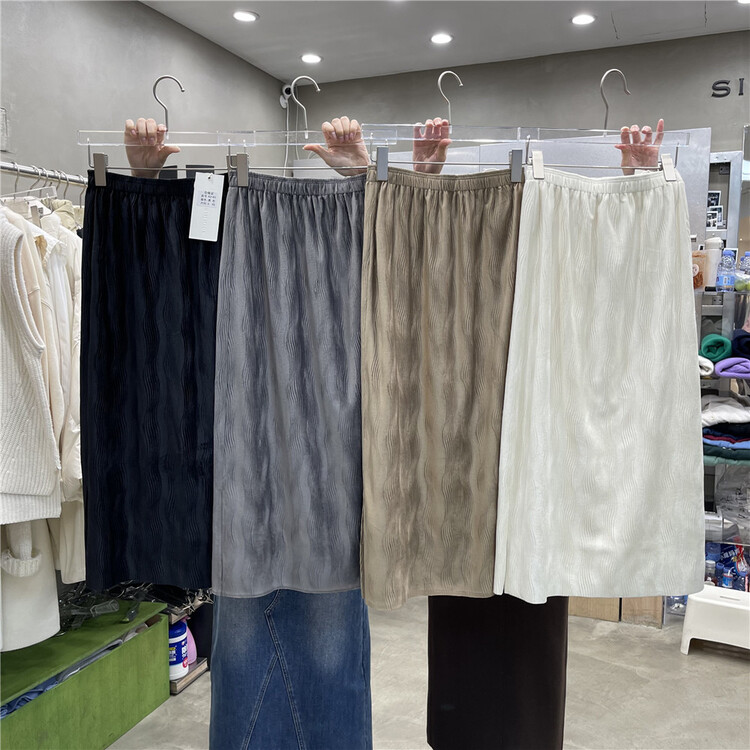 [simnice] Korean solid color skirt 2163# cqw