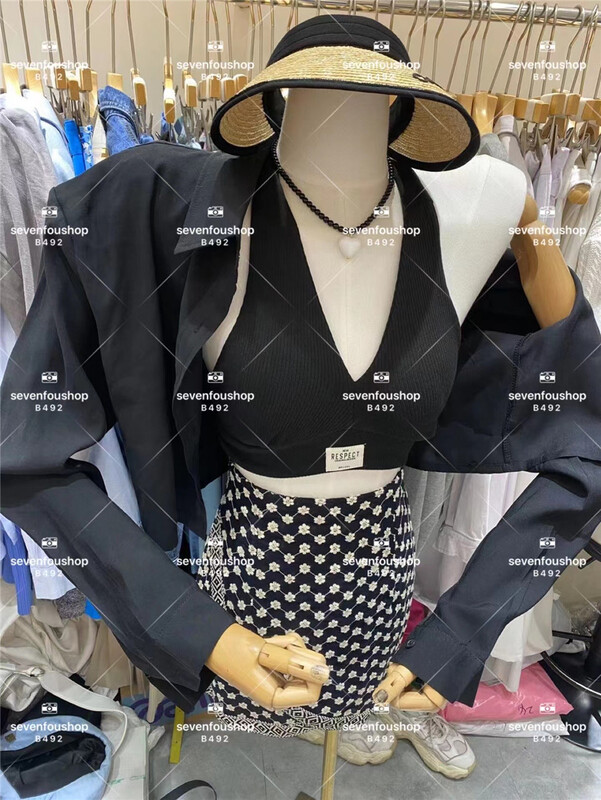 [sevenforershop] jacquard split skirt (only selling skirt) 67980# ozq