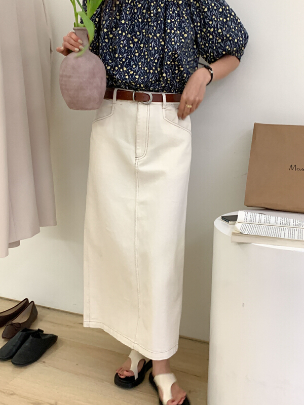 New in early summer! [Tn] Korean simple and versatile skirt yq5056-1# cqw
