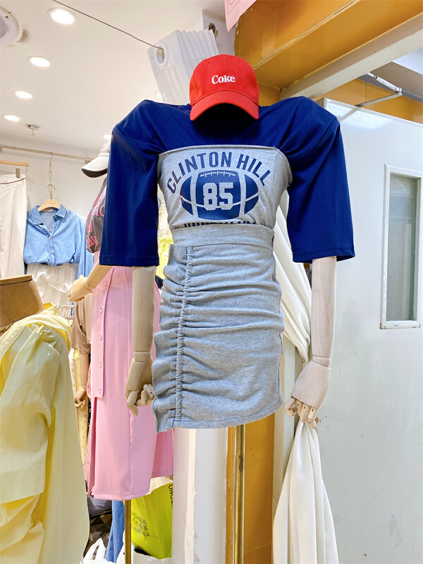 goods in stock! [oz-zq] slim skirt