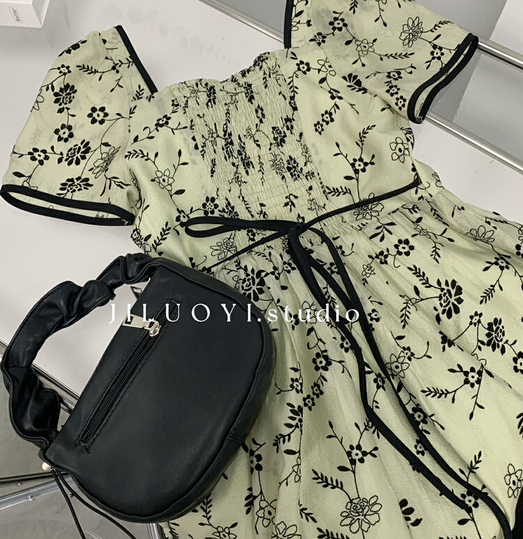 [Luo Yi] lady elegant dress 9758# L