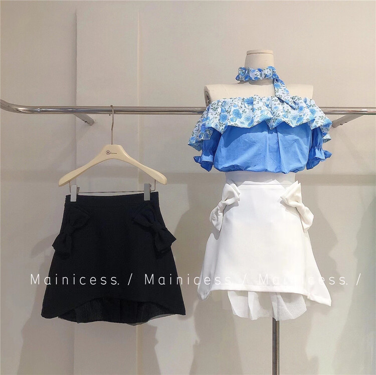 [mainice] high waist lady temperament skirt (skirt only) 2956# L