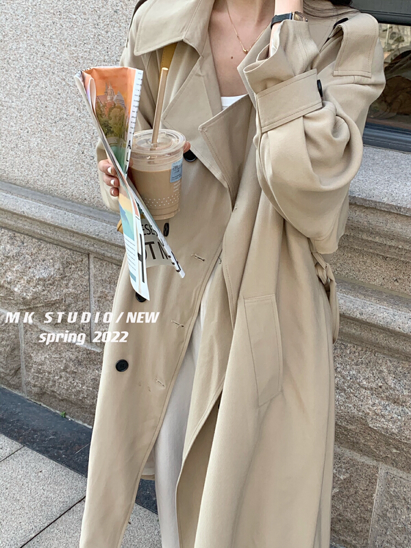 goods in stock! New year in early spring! [Chen] versatile loose coat 3062# hjy