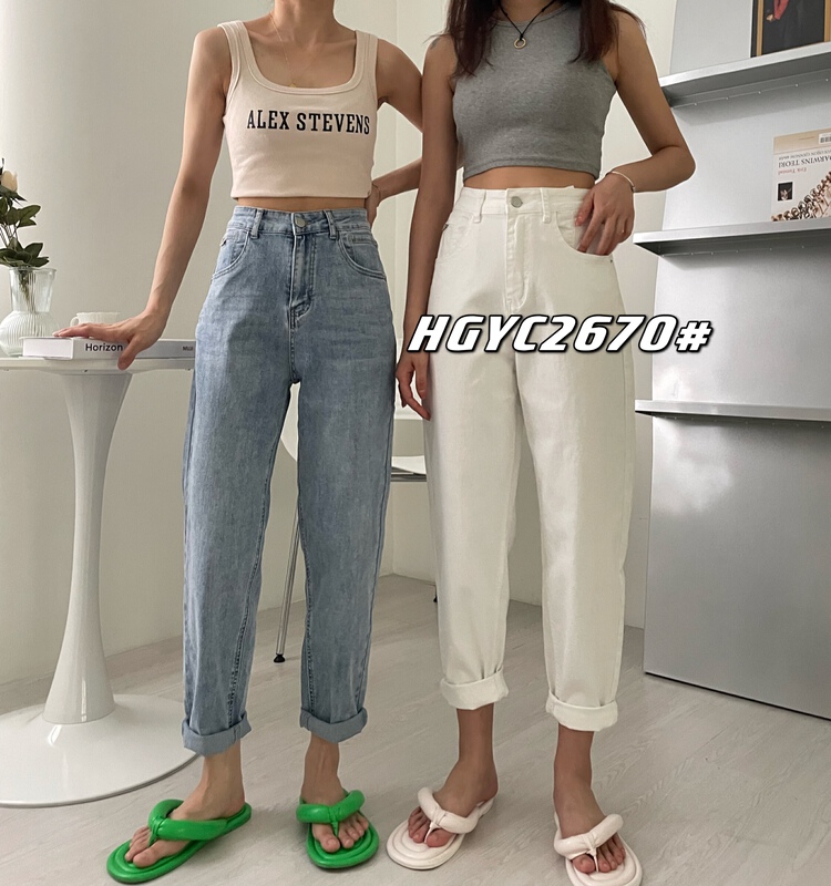 [Nobody] elastic versatile fashion jeans 2670# L