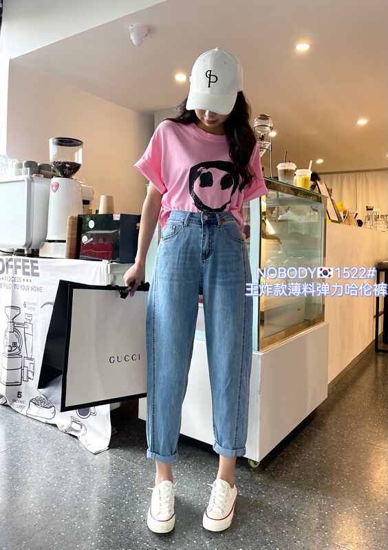 [pour one] slim and comfortable Korean jeans ys1-f1522# L