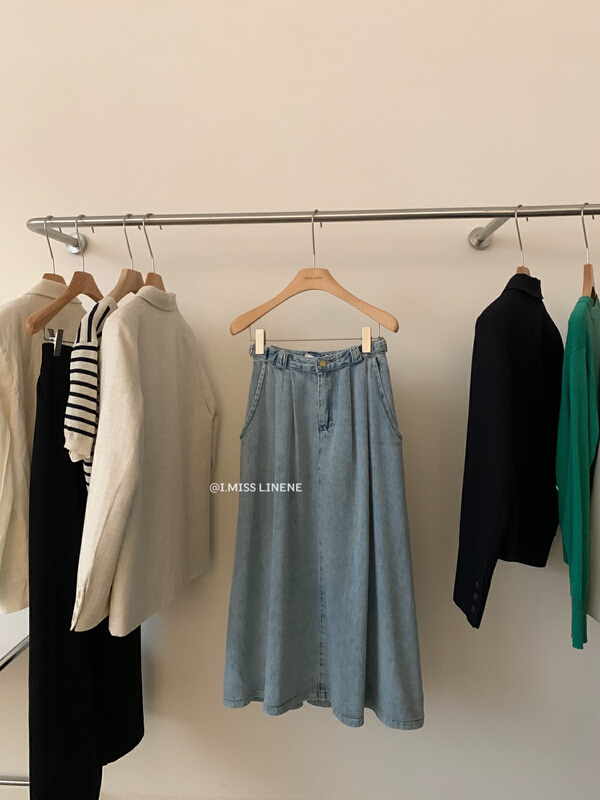 [Imiss] ladies' versatile fashion denim skirt (only denim skirt) cx7932# LSW