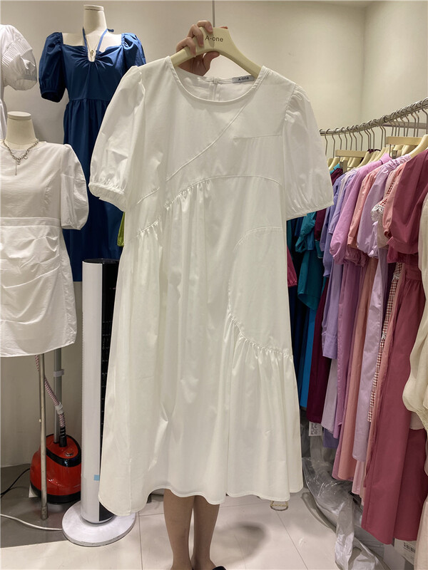 [A-One] elegant, fresh and simple dress 9911# LSW