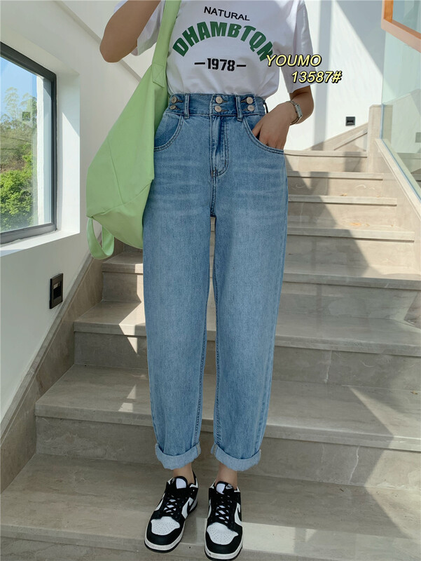 goods in stock! Summer new! [suxinlan] heavy industry design Vintage Jeans 13587# LSL