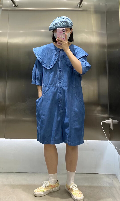 [we family] Korean comfortable and versatile Jumpsuit 2554# L