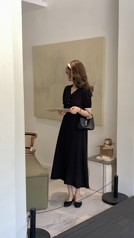 New in early summer! [T.G] lady temperament fashion dress 17283# cqw