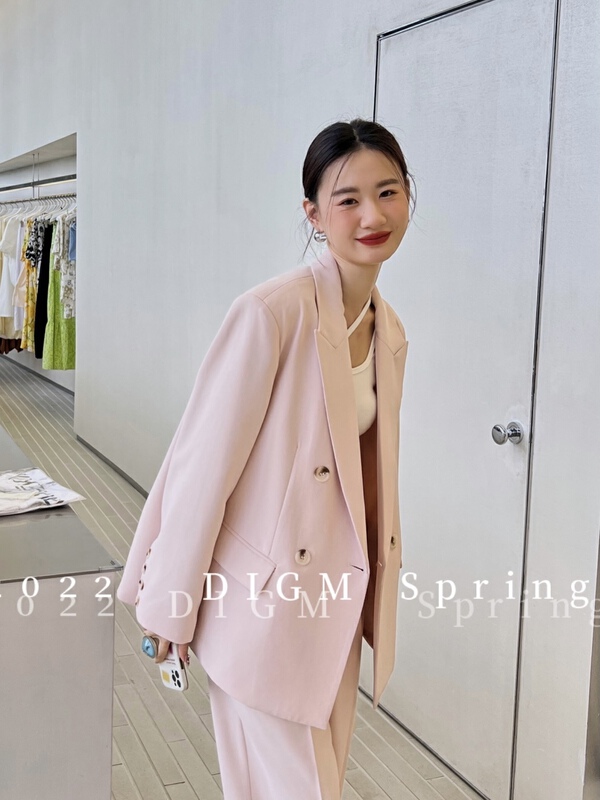 goods in stock! New year in early spring! [digm] Korean fashion loose suit 7909-1# zxx